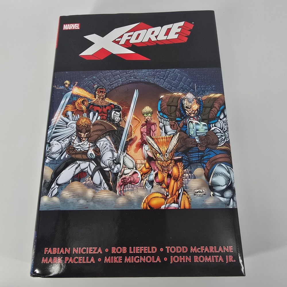 Marvel X-Force Omnibus Vol 1 Hardcover Liefeld Nicieza 90s Marvel Comics Book